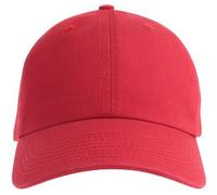 Atlantis Men's Fraser 6 Panel Cotton Baseball Cap in Red Atlantis Red One Size