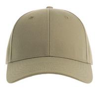 Atlantis Men's Joshua 6 Panel Cap in Khaki Atlantis Khaki One Size
