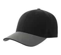 Atlantis Men's Liberty Sandwich 6 Panel Cap in True Black Atlantis True Black One Size