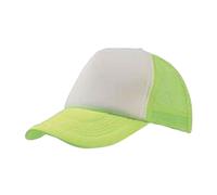 Atlantis Men's Rapper 5 Panel Trucker Cap in Yellow Atlantis Yellow One Size