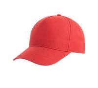 Atlantis Men's Recy Five Polyester Baseball Cap in Red Atlantis Red One Size