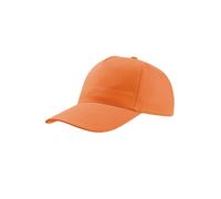 Atlantis Men's Start 5 Panel Cap in Orange Atlantis Orange One Size