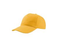 Atlantis Men's Start 5 Panel Cap in Yellow Atlantis Yellow One Size