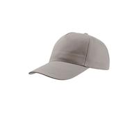 Atlantis Men's Start 5 Panel Cap Pack of 2 in Grey Atlantis Grey One Size