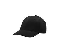Atlantis Men's Start 6 Panel Baseball Cap in Black Atlantis Black One Size
