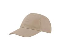 Atlantis Men's Start 6 Panel Baseball Cap in Khaki Atlantis Khaki One Size