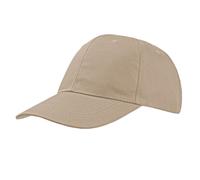 Atlantis Men's Start 6 Panel Baseball Cap Pack of 2 in Khaki Atlantis Khaki One Size