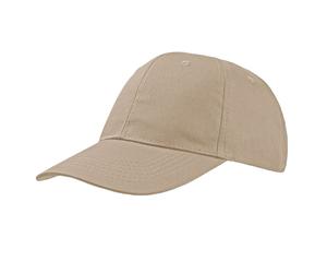 Atlantis Men's Start 6 Panel Baseball Cap Pack of 2 in Khaki Atlantis Khaki One Size