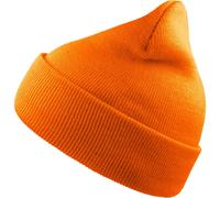 Atlantis Men's Wind Cuffed Beanie in Orange Atlantis Orange One Size