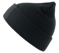 Atlantis Men's Wind S Patch Double Skin Cuffed Beanie in Navy Atlantis Navy One Size