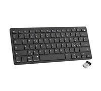Atlantis Mini Ultra Slim Wireless RF Bluetooth Keyboard Italian QWERTY