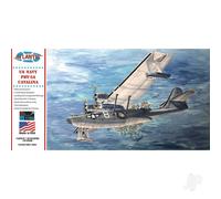 Atlantis Models 1:104 Consolidated PBY-5A Catalina Seaplane Plastic Aircraft Kit
