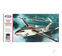 Atlantis Models 1:136 Martin P6M SeaMaster Seaplane Plastic Model Aircraft Kit