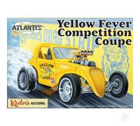 Atlantis Models 1:25 Yellow Fever Dragster Keelers Kustoms Plastic Model Car Kit