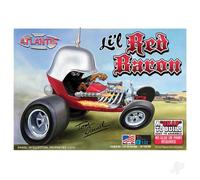 Atlantis Models 1:32 Snap Lil Red Baron Tom Daniel Hot Rod Plastic Model Car Kit