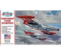 Atlantis Models 1:77 Northrop F-89D Scorpion Jet Plastic Model Kit