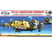 Atlantis Models 1:92 B-24 Liberator Buffalo Bill w/Stand Plastic Model Kit