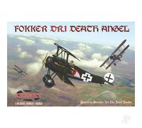 Fokker DR.1 Death Angel with Trading Card (Piloted by German Ave Ltn. Josef Jaco