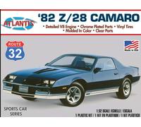 Atlantis Models M2004 1982 Camaro Z28 Route 32 1:32 Scale Plastic Model Kit