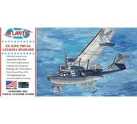 Atlantis Models PBY-5A Catalina US Navy Seaplane Model Kit 1/104 AANM5301