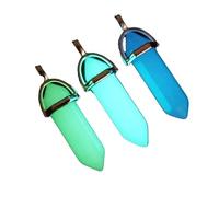 Atlantis Necklace Crystal Pendant A Glowing Glow In Dark