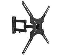 Atlantis P022-E15SBH Tilting TV Wall Mount Bracket for TV from 13 to 60 inches, Max 30 kg, Max VESA 400 x 400 cm. Vertical Tilt +/-12 °. Rotatable 180° Extendible up to 36.5 cm