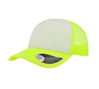 Rapper 5 Panel Trucker Cap Pack of 2 Atlantis Bright Yellow One Size