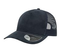 Atlantis Rapper Faux Suede 5 Panel Trucker Cap / N/A N/A AB476