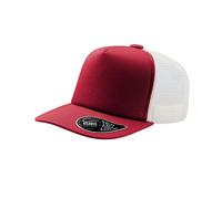 Atlantis Record Mid Visor 5 Panel Trucker Cap (Pack of 2) AB437