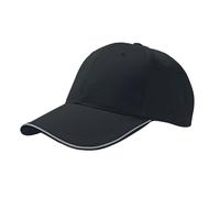 Atlantis Reflect 6 Panel Reflective Piping Baseball Cap AB209