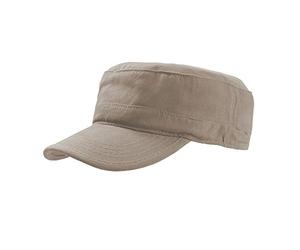 Atlantis Tank Brushed Cotton Military Cap (Pack of 2) (One Size) (Khaki)