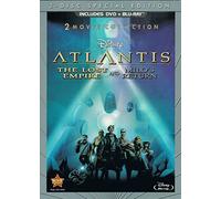Atlantis: The Lost Empire / Atlantis: Milo's Return: Two-Movie Collection (Three Disc Blu-ray / DVD Combo) by Walt Disney Home Video by Kirk Wise Gary Trousdale