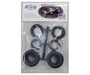 ATLANTIS Toy & Hobby Inc. Funny Car Tyre Set 116 AAN1012 Plastic Models