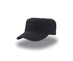 Atlantis Uniform Military Cap Chino Cotton - Black - OS