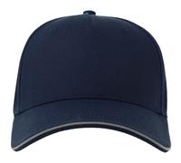 Atlantis Men's Reflective 5 Panel Baseball Cap in Navy Atlantis Navy One Size