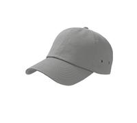 Atlantis Women's Action 6 Panel Chino Baseball Cap in Grey Atlantis Grey One Size