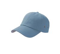 Atlantis Women's Action 6 Panel Chino Baseball Cap in Light Blue Atlantis Light Blue One Size