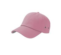 Atlantis Women's Action 6 Panel Chino Baseball Cap in Pink Atlantis Pink One Size