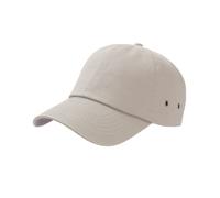 Atlantis Women's Action 6 Panel Chino Baseball Cap in Stone Atlantis Stone One Size