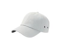 Atlantis Women's Action 6 Panel Chino Baseball Cap in White Atlantis White One Size