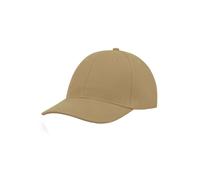 Atlantis Women's Liberty Six Brushed Cotton 6 Panel Cap in Khaki Atlantis Khaki One Size