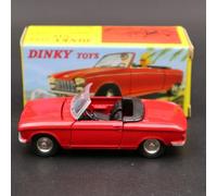 Atlas 1:43 Dinky Toys 511 for Peugeot 204 Cabriolet Red Diecast Model Toys Car Limited Collection Auto Gift
