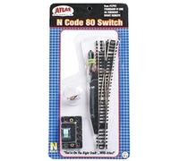Atlas 2705 Code 80 No.6 Right Hand Remote Turnout (US IMPORT)