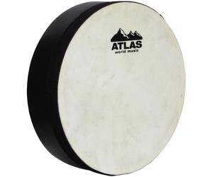 Atlas 8 inch HAND DRUM, Pre-Tuned. Sheep skin head. From Hobgoblin Music