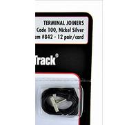 Atlas 842 Code 100 Terminal Joiners - Nickel Silver (1 Pr.)
