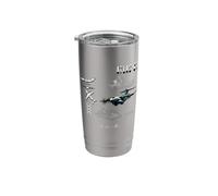Atlas CI: A Visual Journey Through Dimensions Aircraft Tee Stainless Steel Insulated Tumbler