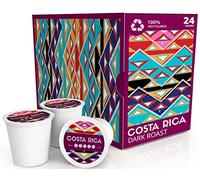 Atlas Coffee Club, Costa Rica, Single Origin Gourmet Coffee Pods for Keurig K Cup Brewers, Perfect Holiday Gift for Him or Her, 24ct Box