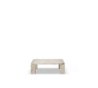 New Works Atlas Coffee Table 820x820 Unfilled Travertine