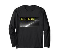 Atlas Comet 31 Space Geek UFO Alien Astronomy 2025 Arrival Long Sleeve T-Shirt