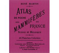 Atlas de poche des mammifères de France, Suisse et Belgique